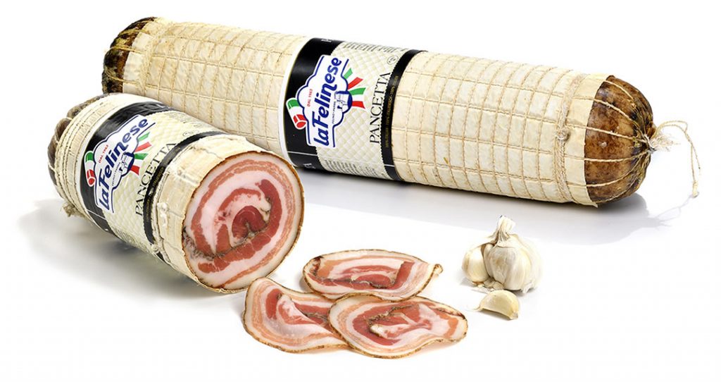 foto Pancetta arrotolata agliata