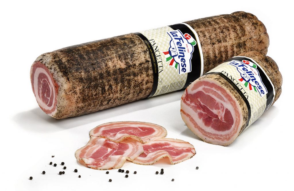 foto Pancetta arrotolata pepata